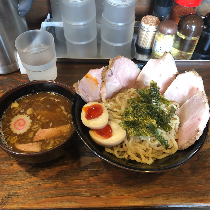 特製つけ麺300g(チャーシュー増し)(麺屋いちびり)