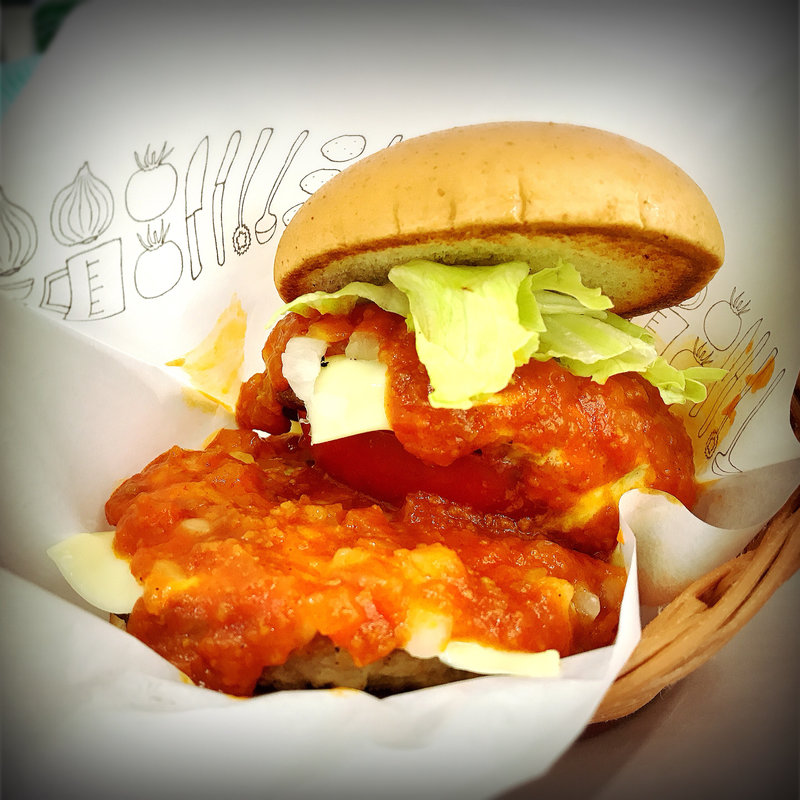 ぜいたくモスチーズバーガー(モスバーガー 酒々井パーキング店 （MOS BURGER）)