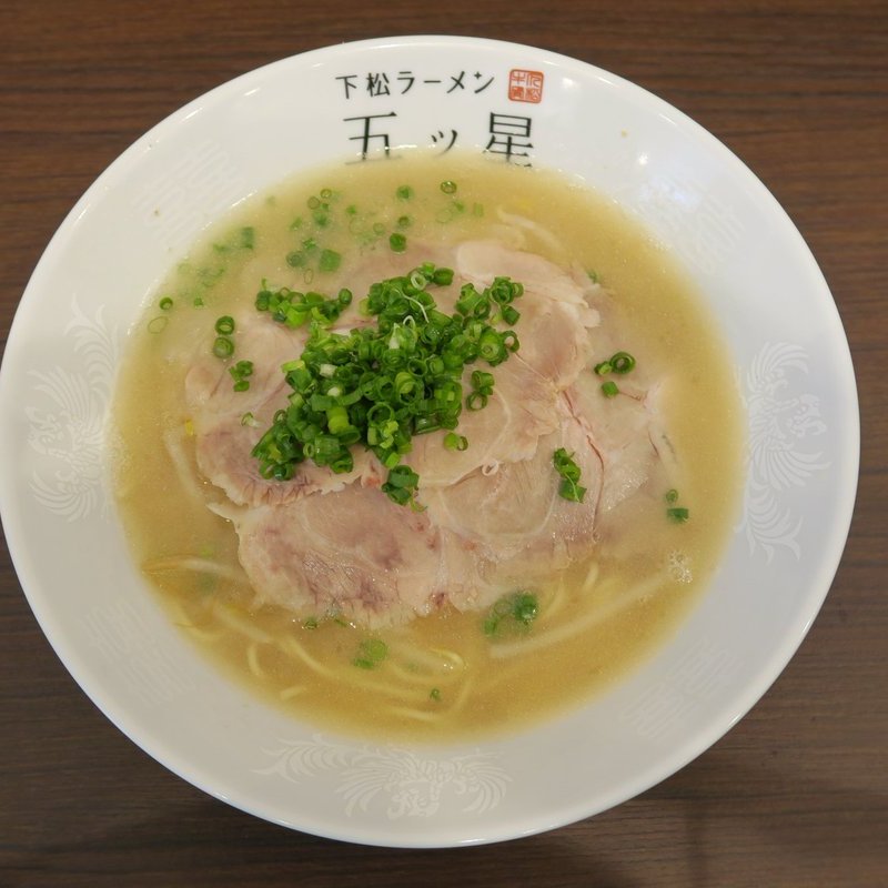 ラーメン（中）(下松ラーメン 五ツ星)