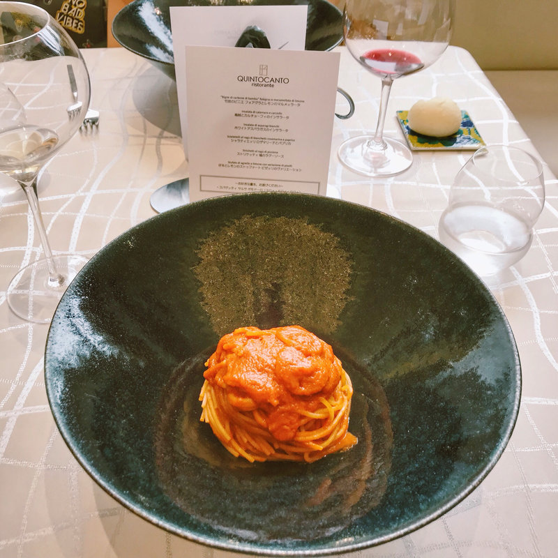 スパゲッティ サルサポモドーロ（30g60g90g）(Ristorante QUINTOCANTO（リストランテ クイントカント）)