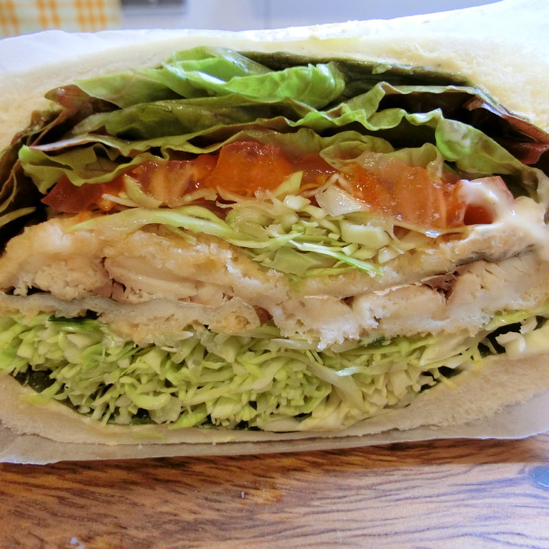 アジフライサンド(jaws sandwich + ten)