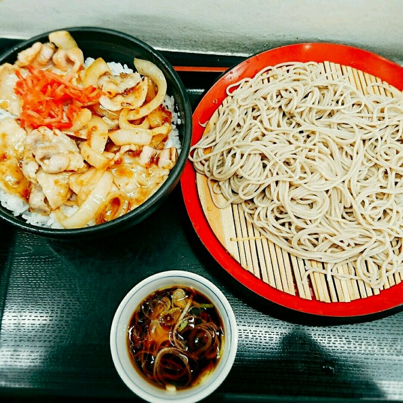 焼肉丼セット(山吹 （ヤマブキ）)