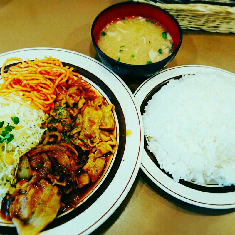 大盛りカレー風味焼肉定食(キッチンABC 南大塚店 （キッチンエービーシー）)
