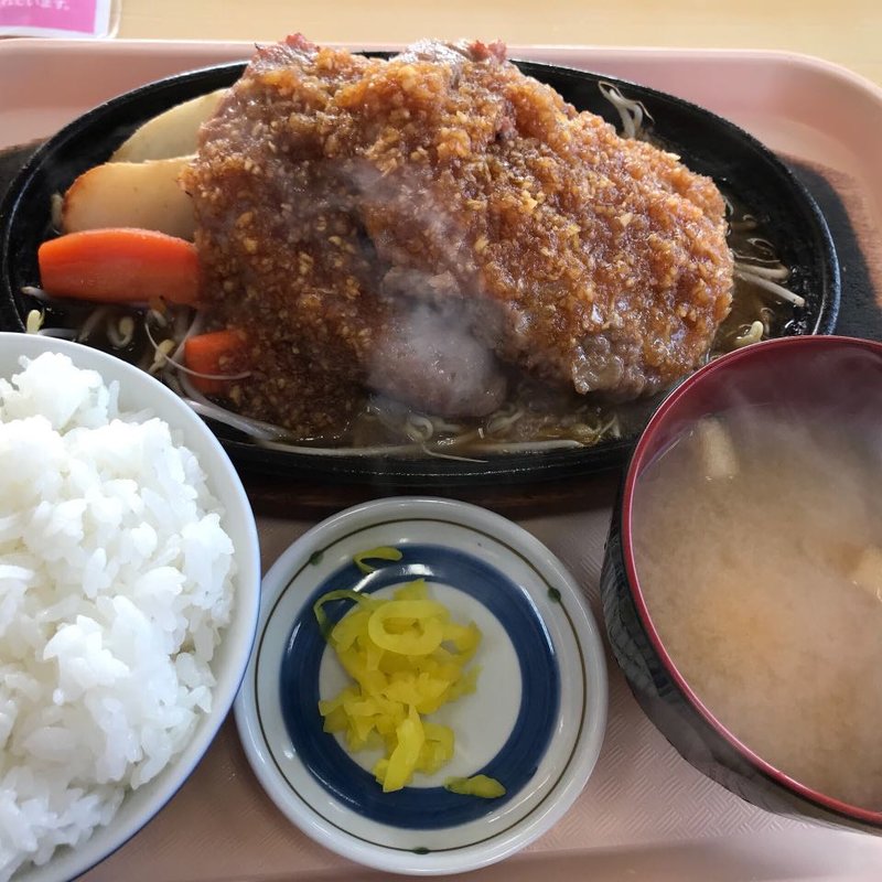 ダブルハンバーグ(うしや )