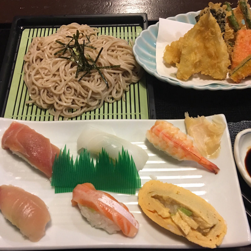 天ざるセット(星野村 )