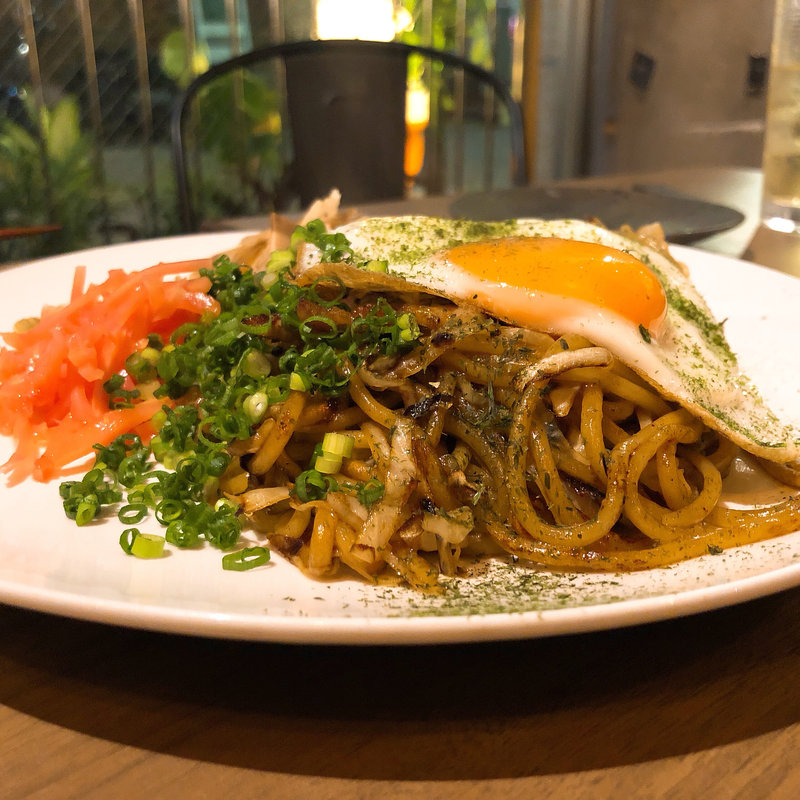 ソース焼きそば(鉄板 ニシムラ 吉祥寺)