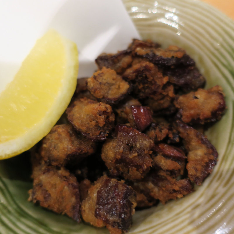 マグロ胃の唐揚げ(吟醸マグロ 金山店)