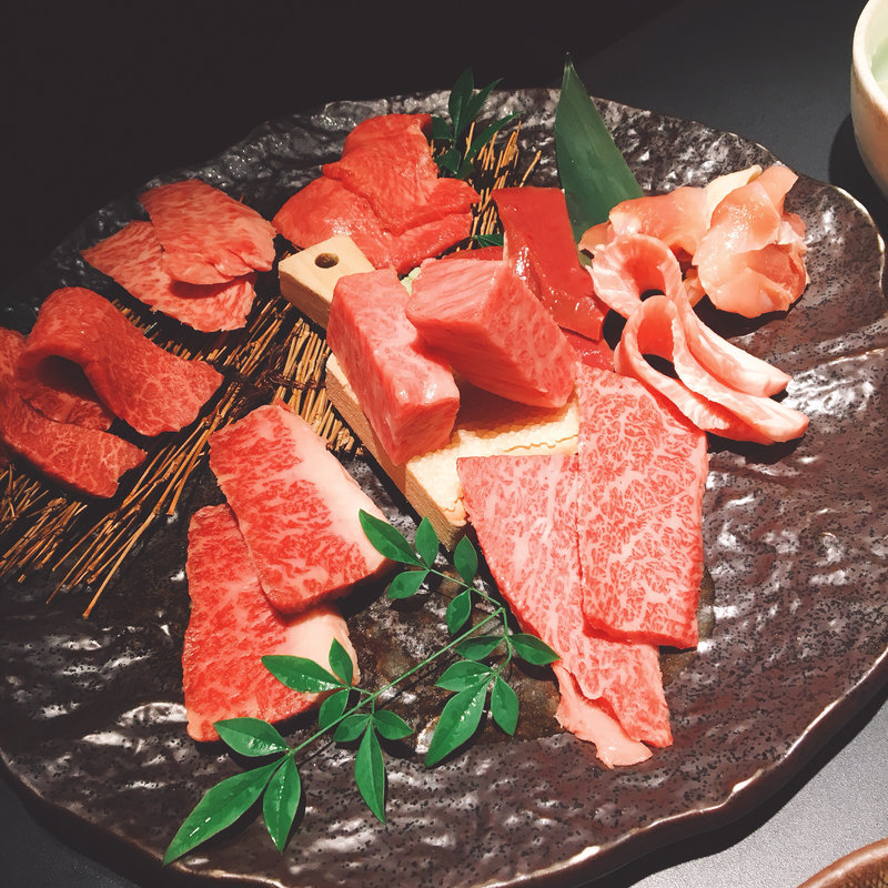 特上A5ランク盛り合わせ(薩摩 牛の蔵 四谷店)