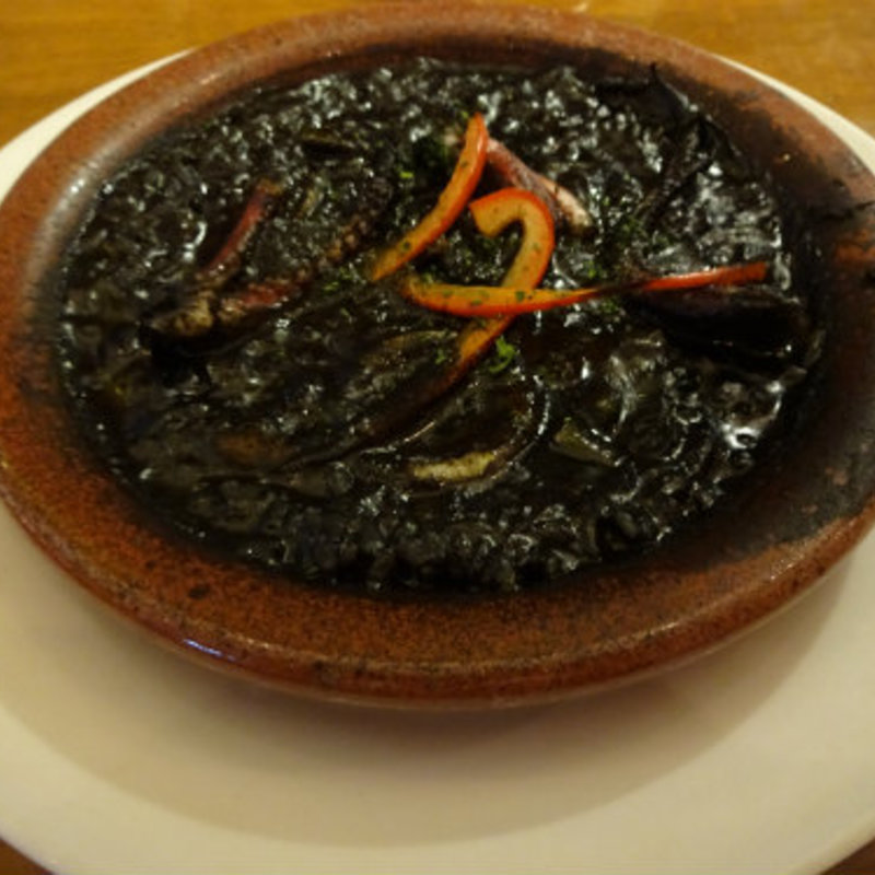 イカ墨のアロス(タパタパス ハマボールイアス店 （TAPA TAPAS）)