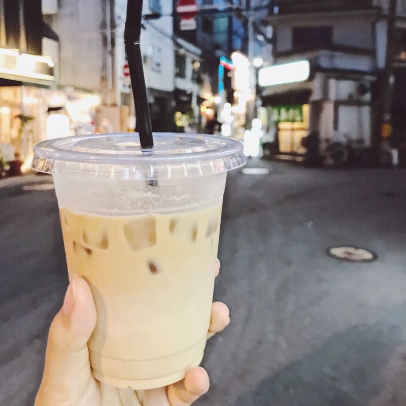 キャラメルカプチーノ(サンワコーヒーワークス 本店)
