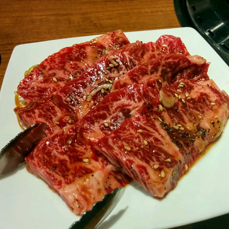 ハラミ定食(新鮮焼肉ランボー 恵比寿店)