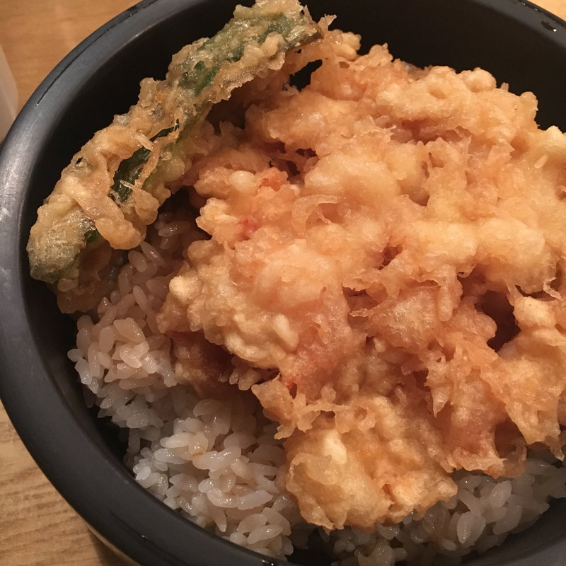 かき揚げ丼(利久)