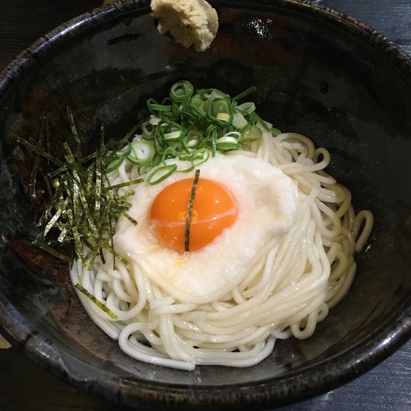 山かけうどん(細うちうどんそば処 かんさい鳳店 )