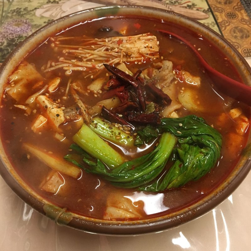 超激辛台湾麻辣湯(マダムリン台北 つつじケ丘店)