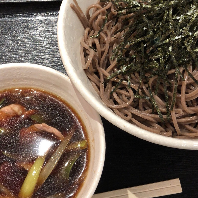鴨そば(そば 俺のだし GINZA5)