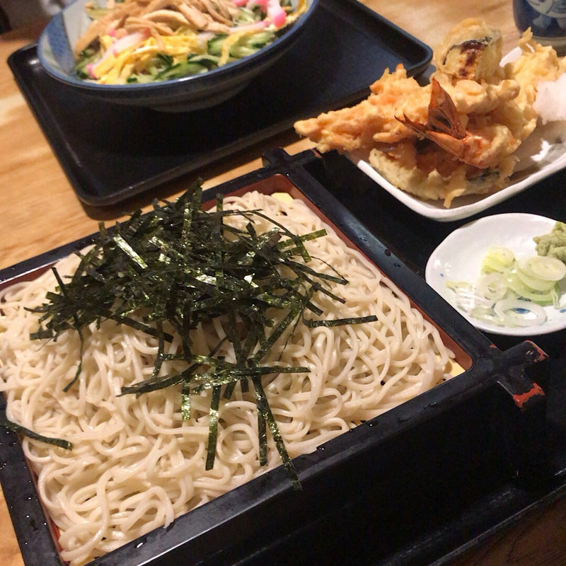 天ぷらせいろ(小茂根の長寿庵 )