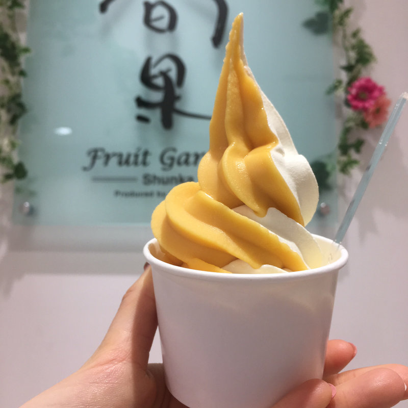 マンゴー×バニラミックスソフトクリーム(旬果 松坂屋上野店 )