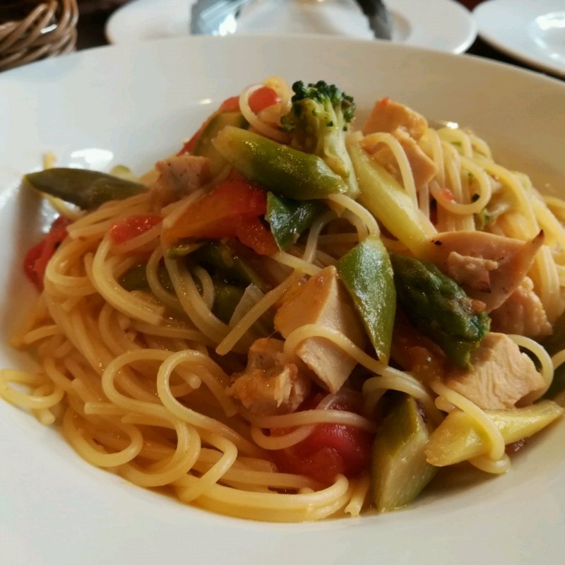 季節のパスタ(オステリア チ ヴェディアーモ)