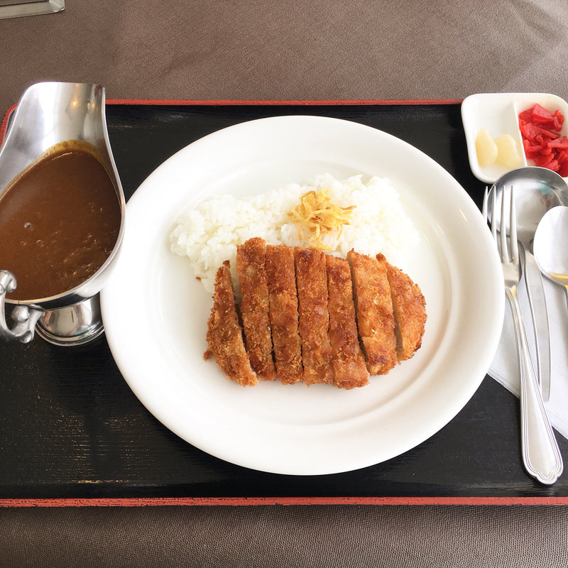 カツカレー(伊勢原カントリークラブ レストラン)