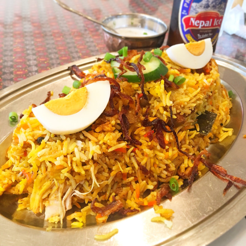 ほんとビリヤニ（チキン）(サラム ナマステ)