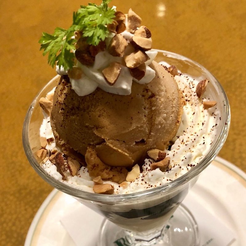 コーヒーゼリーサンデー(ロイヤルホスト学が丘店)