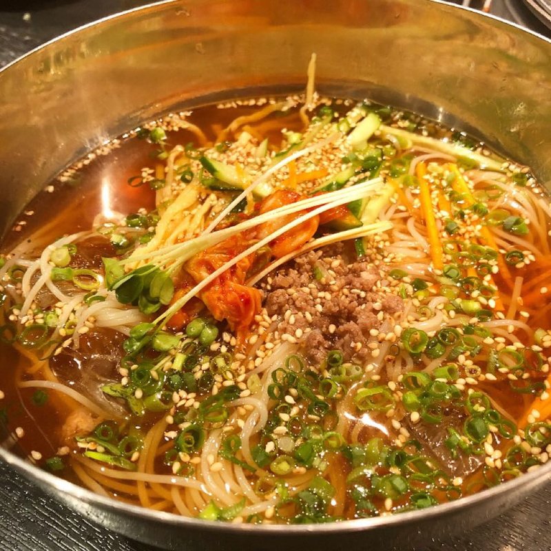 冷麺(焼肉石屋 かどの大路四条)