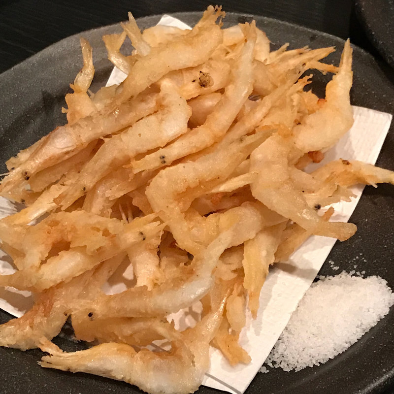 白海老の唐揚げ(一番どり 半蔵門店)