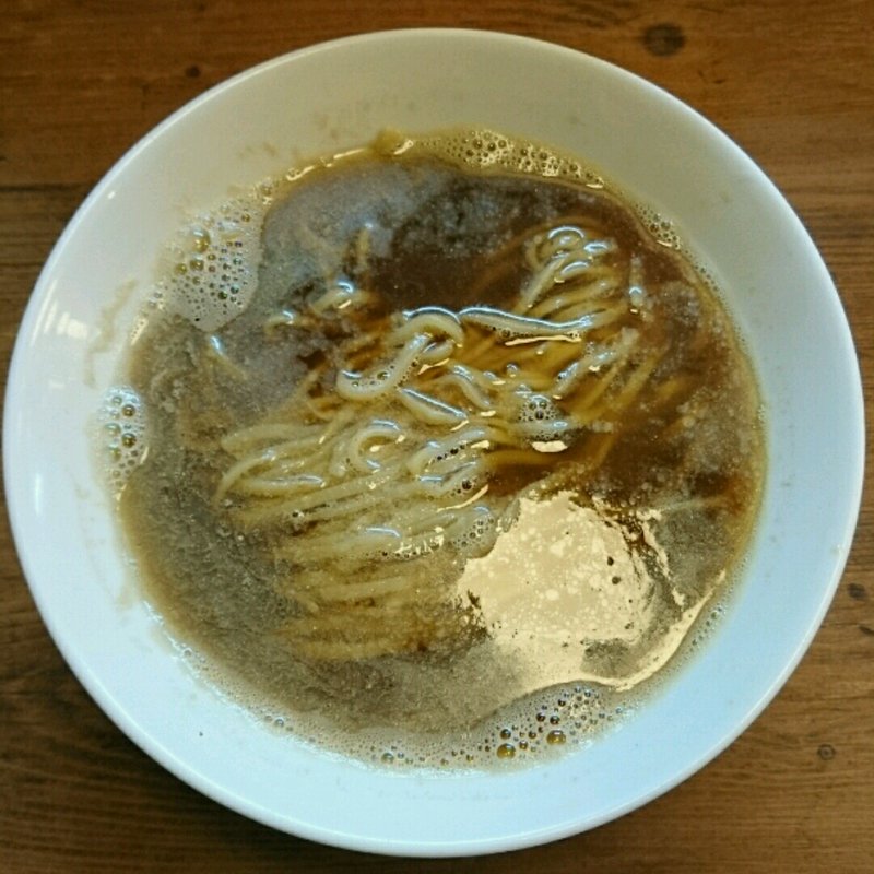 極上煮干らーめん(京都千丸しゃかりき )