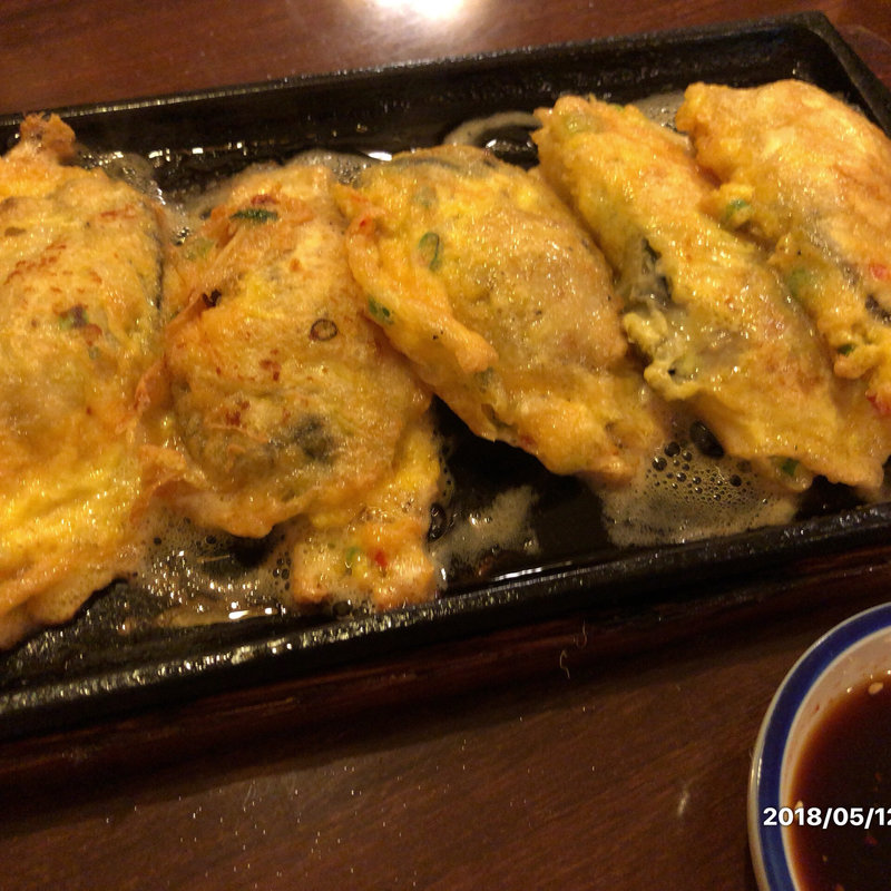 牡蠣チヂミ(豚ぜん)