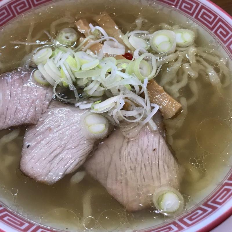 モーニングスペシャル中華そば(塩)(麺切り 白流)