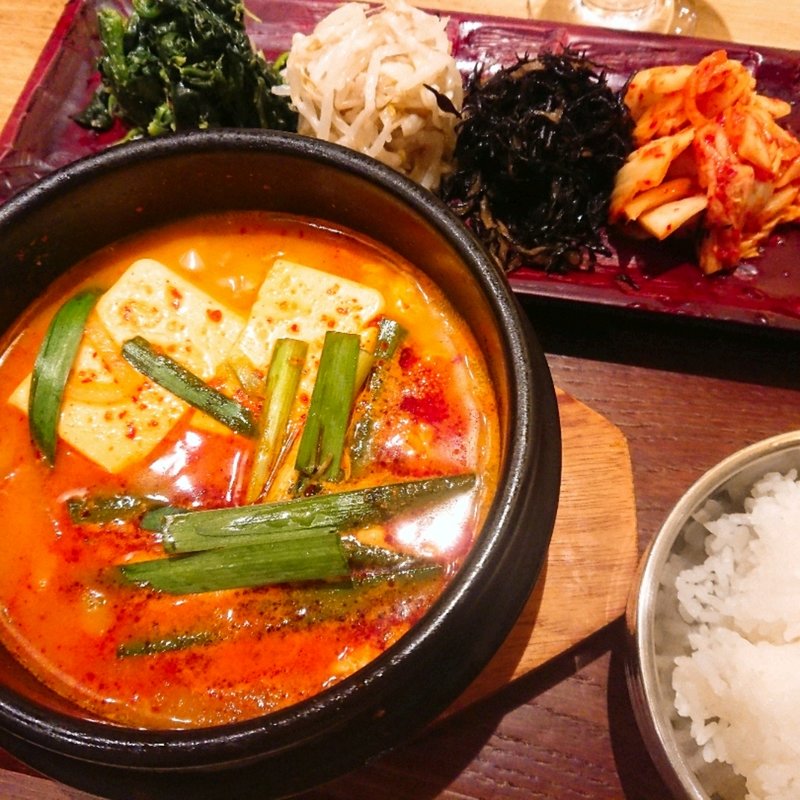 純豆腐定食(KOREAN 水刺間)