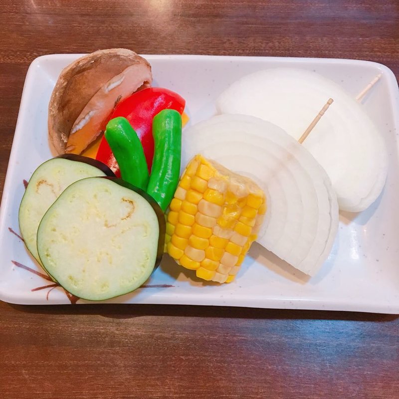 焼き野菜(焼肉 たきもと)