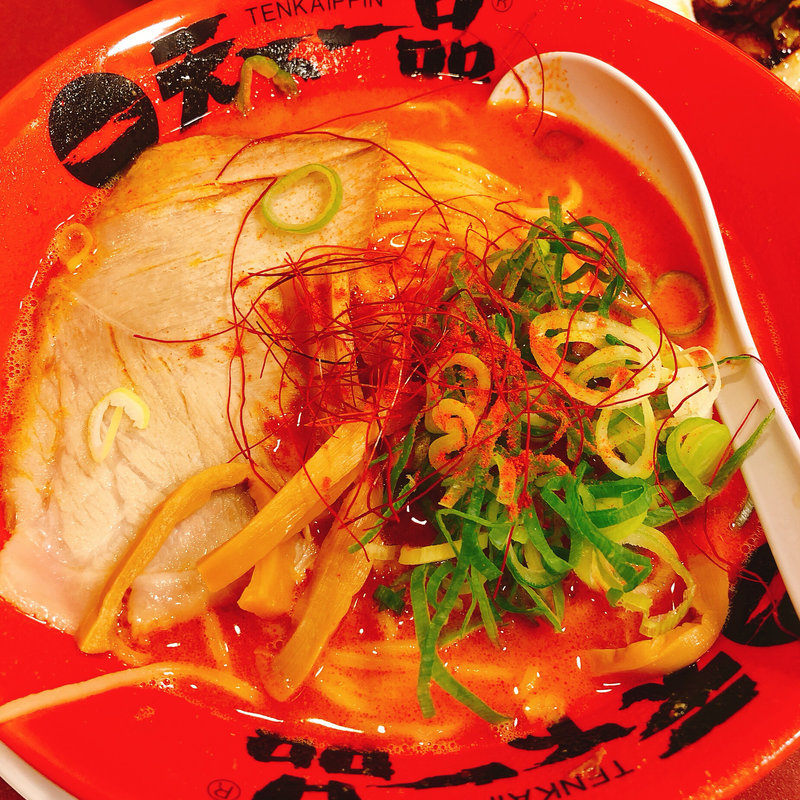 辛コクラーメン(天下一品 神楽坂店)