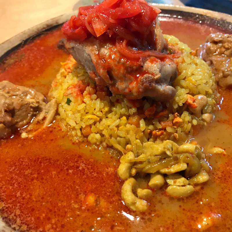 フライドライスカレーセット(わさんたらんか )