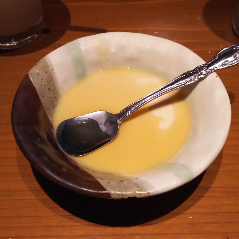 お通し（とろとろ豆腐）(かまどか　京急川崎駅前店)