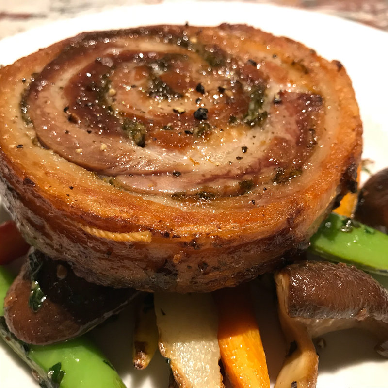 走る豚のポルケッタ(コントルノ食堂 )