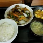 酢豚定食(中国北方料理 知味観(しみかん))