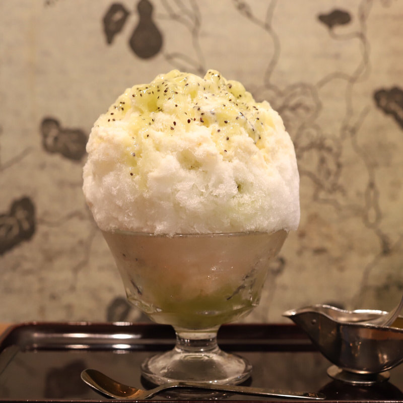 さわやかみるくとキウイ(浅草浪花家)