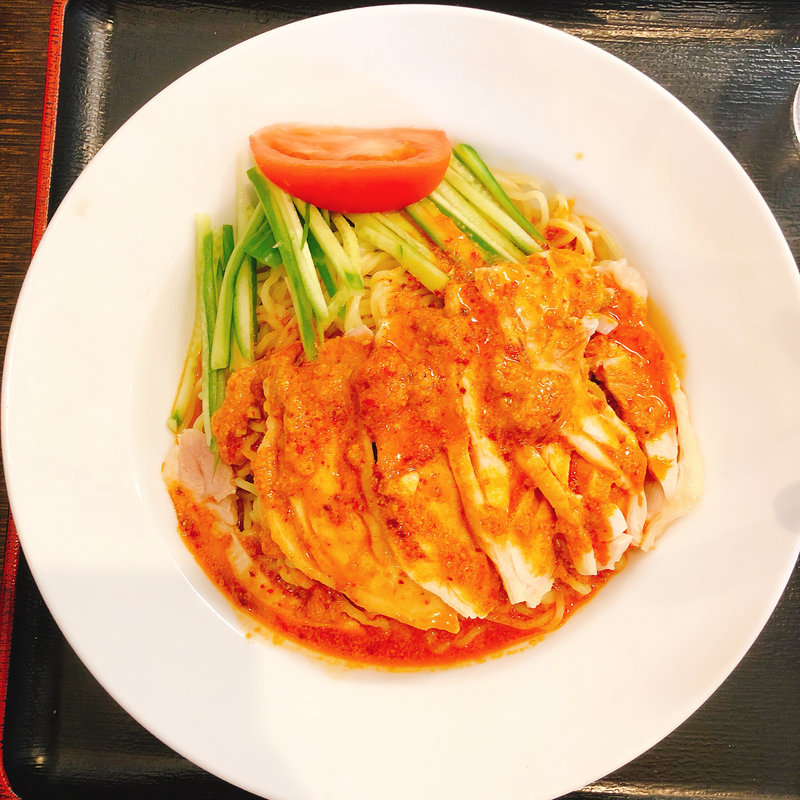 冷やしバンバンジー中華(川湘府)