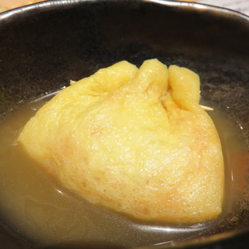 明太チーズいなり(おでんと日本酒 卸)