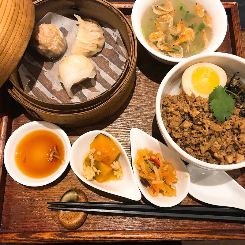 魯肉飯セット(台湾茶房 茶趣茶樂)