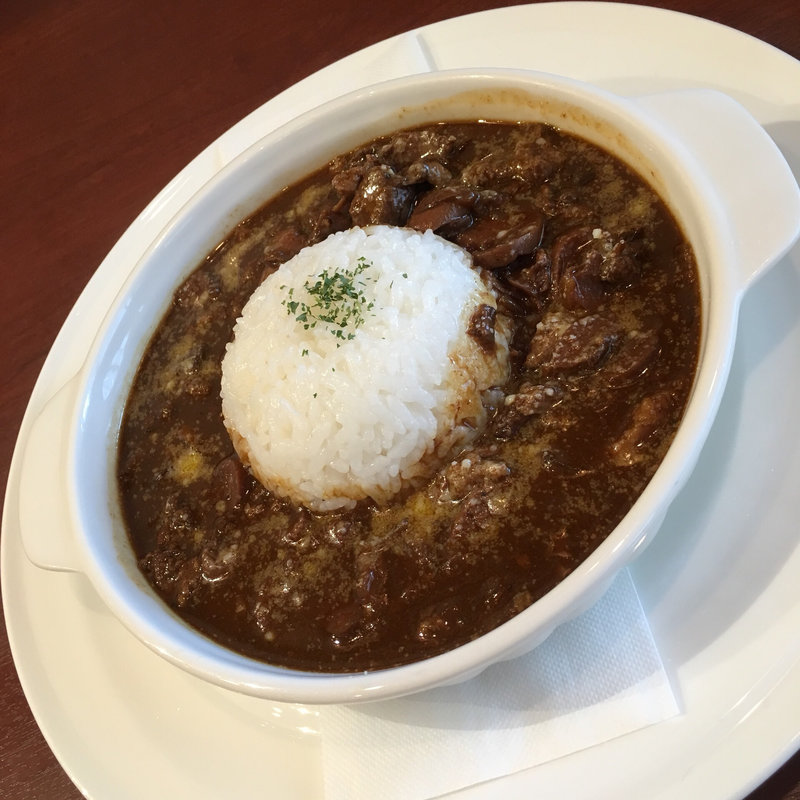 ビーフカレーセット(カフェ ド パリ)
