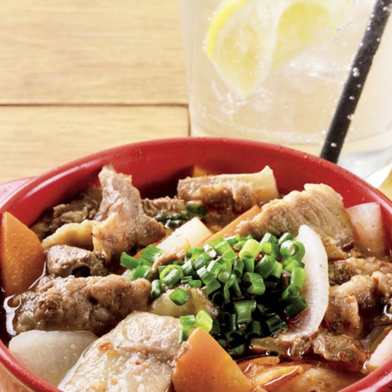 馬スジ煮込み(東京馬焼肉 三馬力)