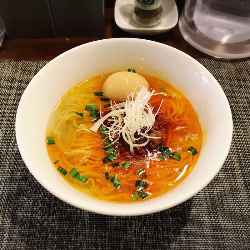 台湾風牛塩ラーメン(らぁ麺やまぐち辣式 本店)