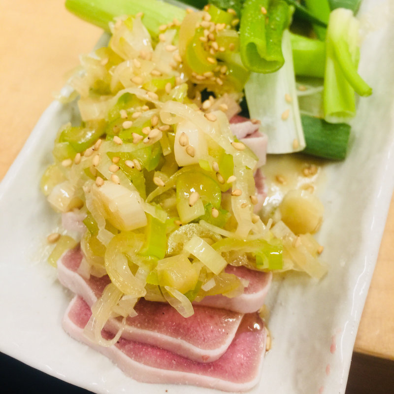 タン刺し(ホルモン屋 だん 新橋総本店 （ホルモンヤ ダン）)