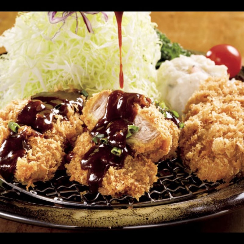 熟成ひれかつ定食(㐂らくや)