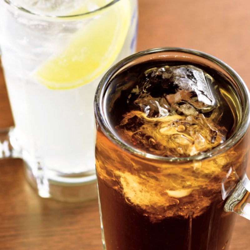 レモンサワー、ヤーコンハイ(ときわ食堂 （ときわしょくどう）)