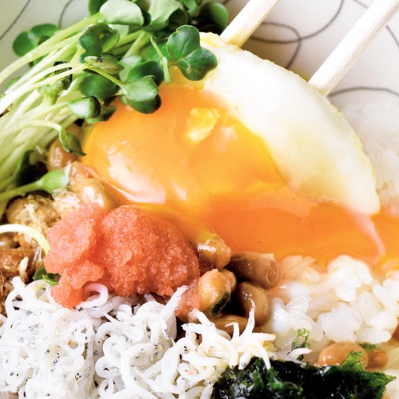 ミニばくだん丼(人形町 徳)