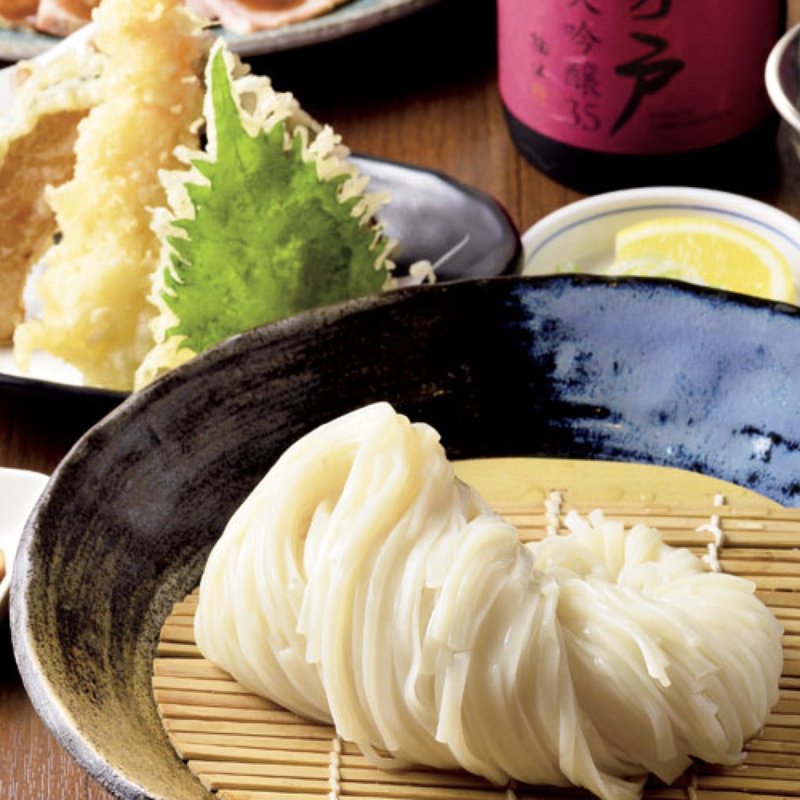 二味稲庭天ざるうどん(秋田 眞壁屋 Esola池袋店)