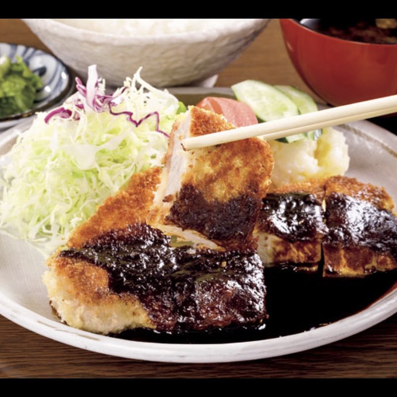 味噌とんかつ定食(とんかつオゼキ 本店)